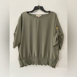Michael Kors shear blouse
